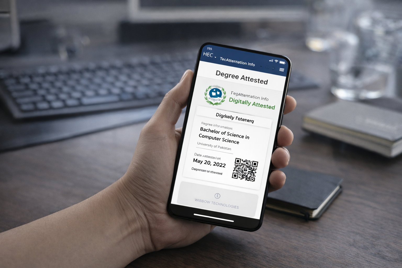 Blockchain-Based Degree Attestation System 3